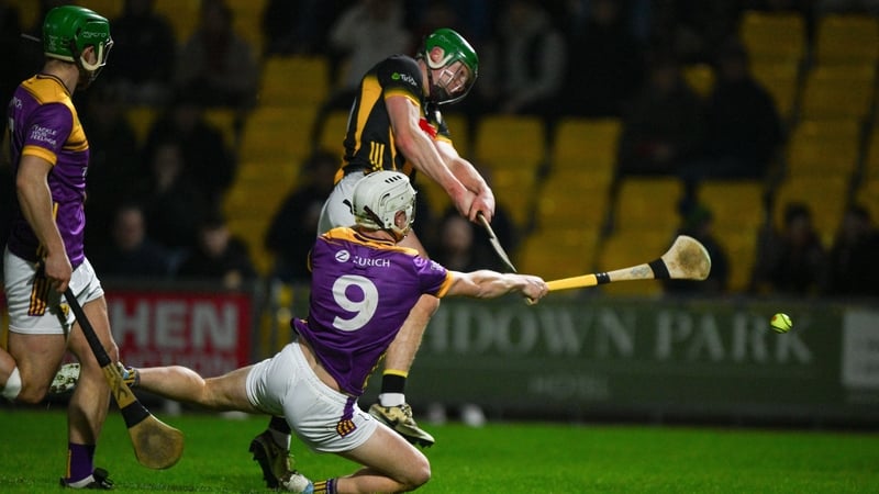 Martin Keoghan drills home Kilkenny's second goal