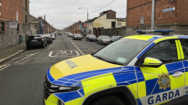 A number of men were injured in Stoneybatter on Sunday