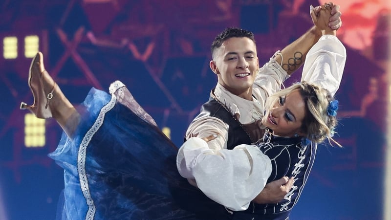 Rhys McClenaghan and Laura Nolan