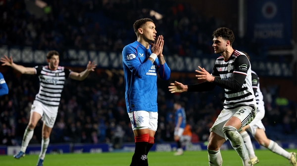 James Tavernier missed a spot-kick deep into injury-time