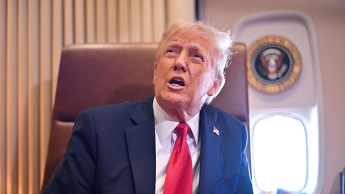 US President Donald Trump