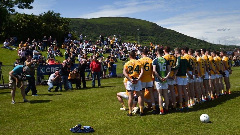 Antrim have played a number of championship matches at Corrigan Park - including against Kildare in 2019