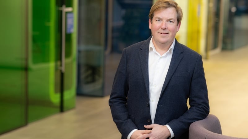 Billy O'Connell, Bank of Ireland's new Chief Strategy Officer