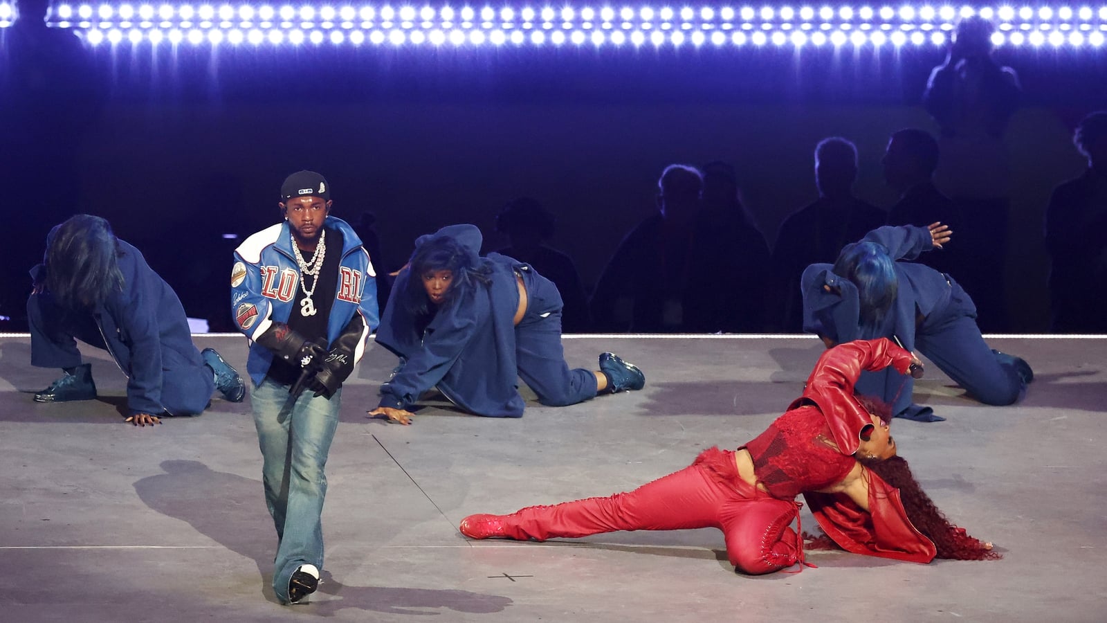 Kendrick Lamar's flared jeans stole the show at Super Bowl LIX