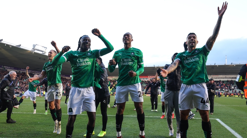 Plymouth will be aiming to knock out another giant of English football