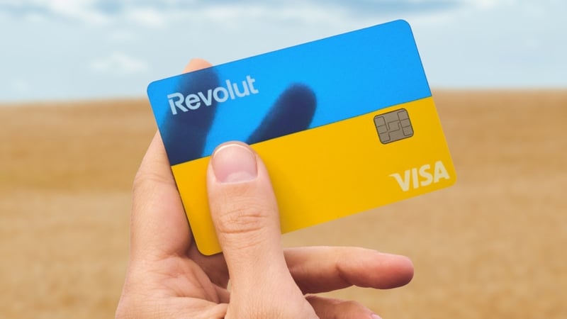 Revolut has launched a new international donation campaign for Ukraine, which features a special edition Clear Sky card