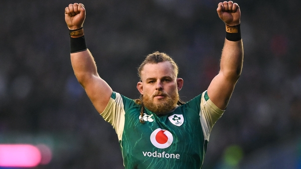 Finlay Bealham earns his 50th Ireland cap against France on Saturday