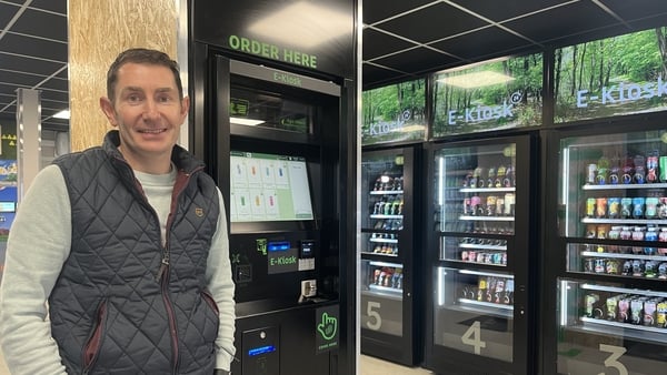 Tomás Young of Proserve Solutions, the technology company with New Ross roots, who set up the shop