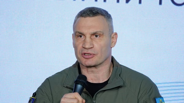 Vitali Klitschko said that Russian President Vladimir Putin 'wants to rebuild the Soviet Union' (file image)