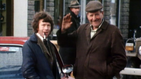 A wave from a resident of Taghmon in County Wexford, 1980.