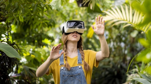 "Students with higher test anxiety who explored the virtual nature scenes reported a significant reduction in negative feelings." Photo: Getty Images