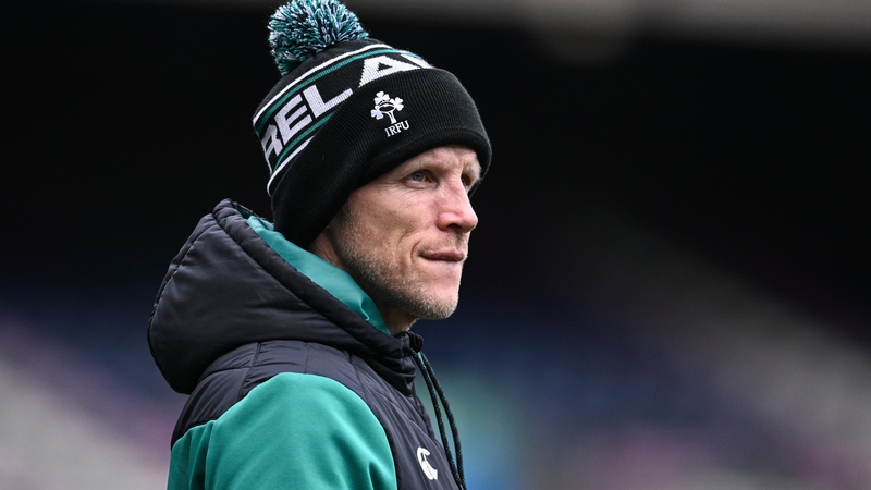 Ireland interim head coach Simon Easterby