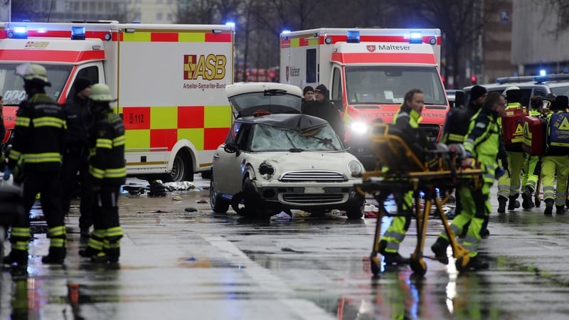 A large area around the incident has been cordoned off by police