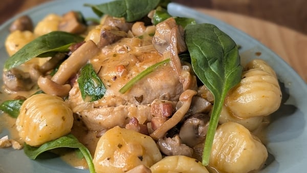 Kevin Dundon's creamy mushroom chicken and gnocchi: Today