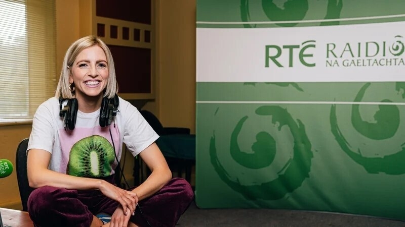 Máire Treasa Ní Dhubhghaill.
[Pic: Simon Ó Baoighill]