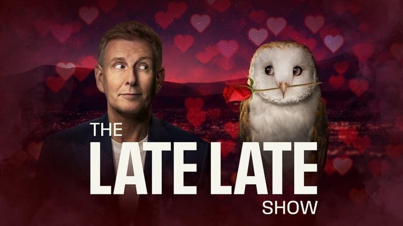 The Late Late Show, RTÉ One and RTÉ Player, Friday at 9:35pm