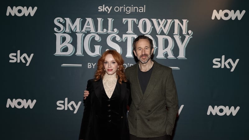 Christina Hendricks and Chris O'Dowd