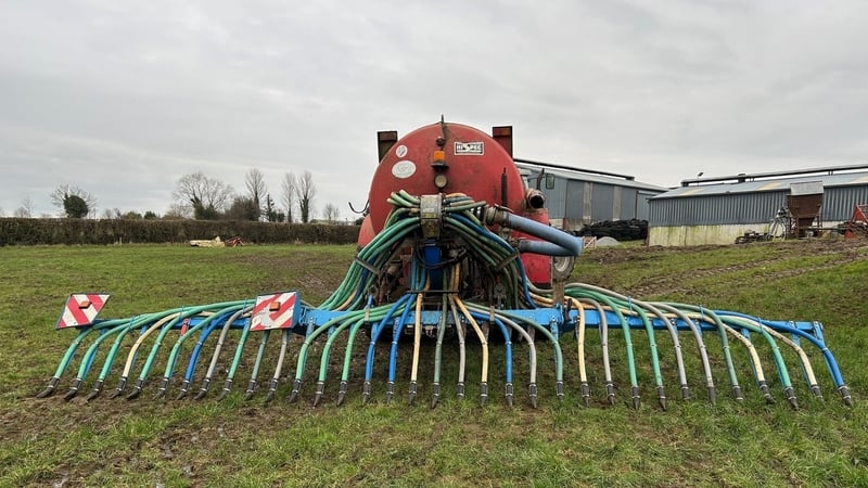 The Low Emissions Slurry Spreading process involves using advanced equipment that applies slurry more precisely and closer to the soil surface
