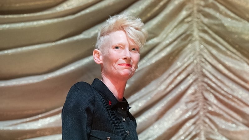 Tilda Swinton: "I can say I'm not shooting a film for the rest of this year."