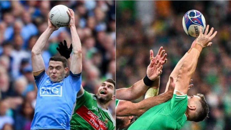 Brian Fenton was in the Ireland rugby camp this week