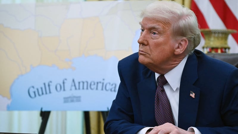Donald Trump signed an executive order aiming to rename the body of water on the southeast coast of the US to 'Gulf of America' from Gulf of Mexico