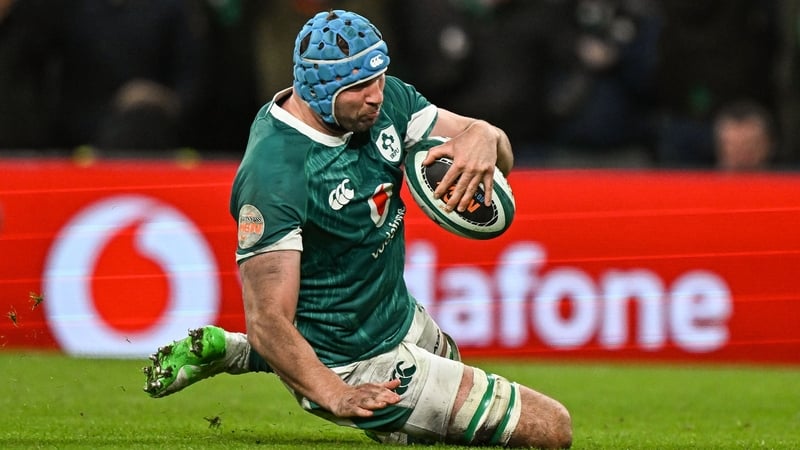 Tadhg Beirne has won 58 caps for Ireland