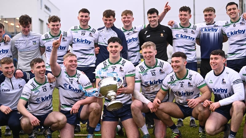 UL captain Colin Coughlan with the Fitzgibbon Cup