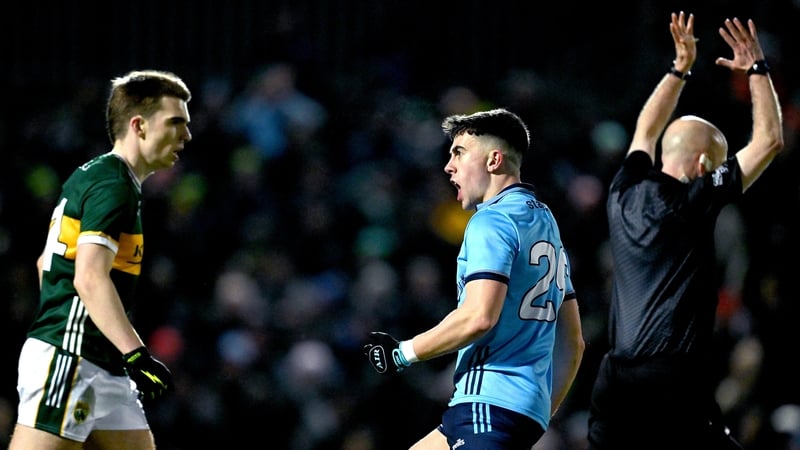 Lorcan O'Dell celebrates his late score