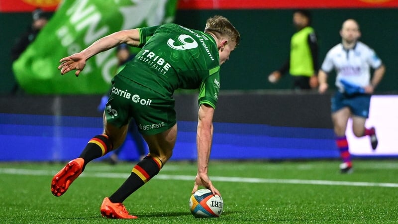 Ben Murphy touched down Connacht's second try but Dylan Tierney-Martin clinched the win in the 75th minute