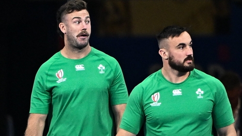 Caelan Doris and Rónan Kelleher started both of Ireland's Six Nations games