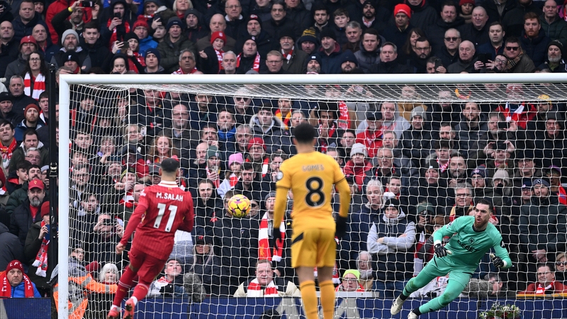Mo Salah scored from the spot