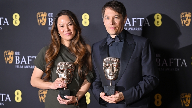 <p>Samantha Quan and Sean Baker</p>