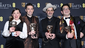 <p>Lizzie Gillett, Robert Ford, Ian Bonhôte and Peter Ettedgui</p>