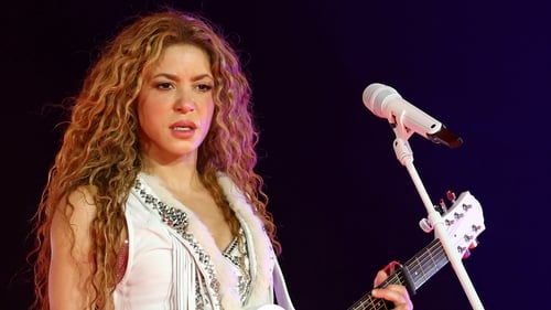 Shakira performing last week in Brazil