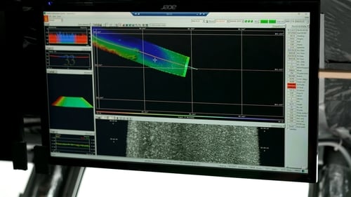 The survey aims to make navigation safer through using sonar to produce maps