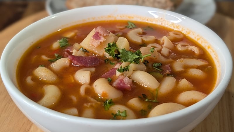 Shane Smith's minestrone soup: Today