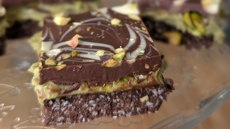 Shane's Dubai chocolate pistachio bites: Today