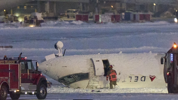 The 16-year-old CRJ900, made by Canada's Bombardier and powered by GE Aerospace engines, can seat up to 90 people.