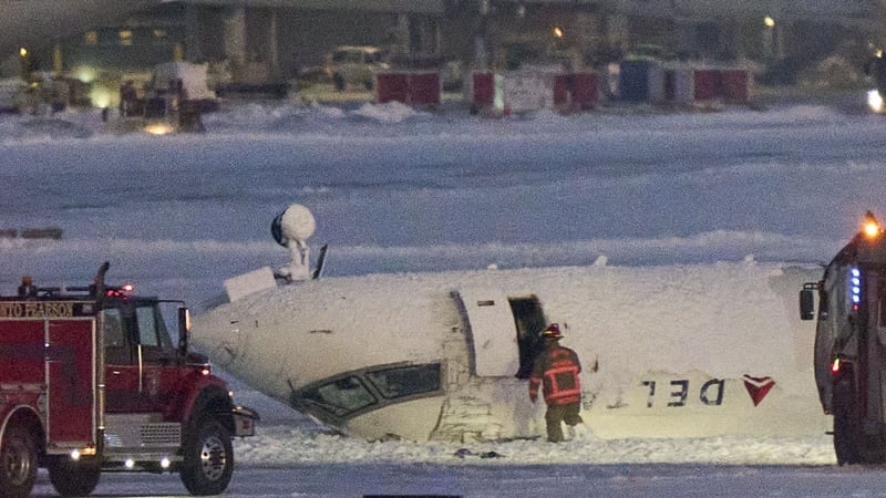 The 16-year-old CRJ900, made by Canada's Bombardier and powered by GE Aerospace engines, can seat up to 90 people.