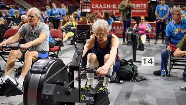 Richard Morgan competiting at a rowing tournament in Boston in 2018. Photo: Concept2 https://www.concept2.co.uk/