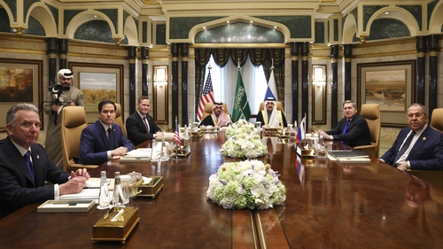 US and Russian officials met in Saudi Arabia on Tuesday