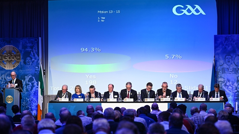 A qualifier-style series and replays are in the mix for the 2025 GAA Congress