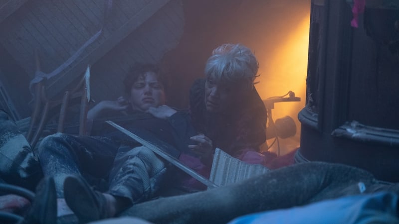 (L-R) Freddie (Bobby Brazier) and Jean (Gillian Wright) in Wednesday's hour-long special