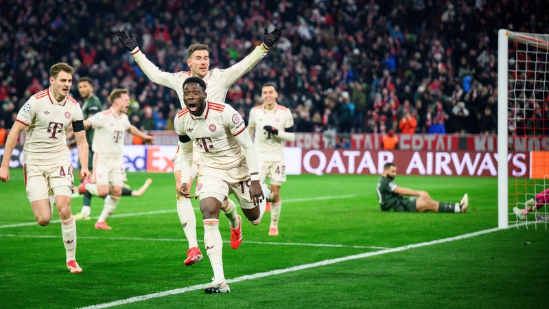 Alphonso Davies bundled the ball home from close range to end Celtic's Champions League campaign