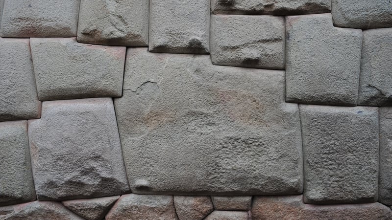 A man took a hammer to the stone, which is seen as a landmark of Peru's Incan cultural heritage