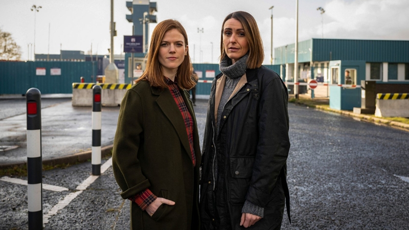 (L-R) - Rose Leslie as DI Kirsten Longacre and Suranne Jones as DCI Amy Silva - "Their new case takes them to a remote Arctic research station, where a member of a covert British special forces mission has been shot dead"