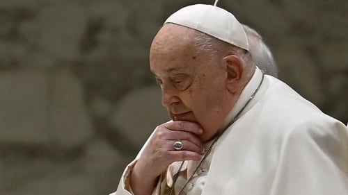 Pope Francis was admitted to hospital last week after struggling with breathing difficulties