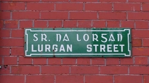 Sign for Lurgan Street in Dublin. 'When bilingual signage began to be installed, Irish was placed above English'. Photo: Tom Spalding