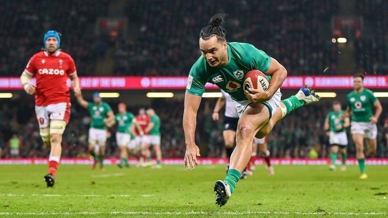 Ireland beat Wales 34-10 two years ago in Cardiff