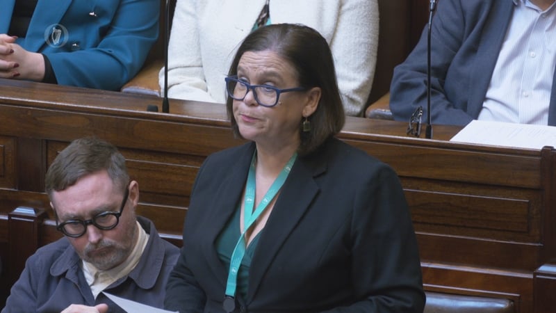 Mary Lou McDonald said the Coalition 'does not have a clue about what to do'
